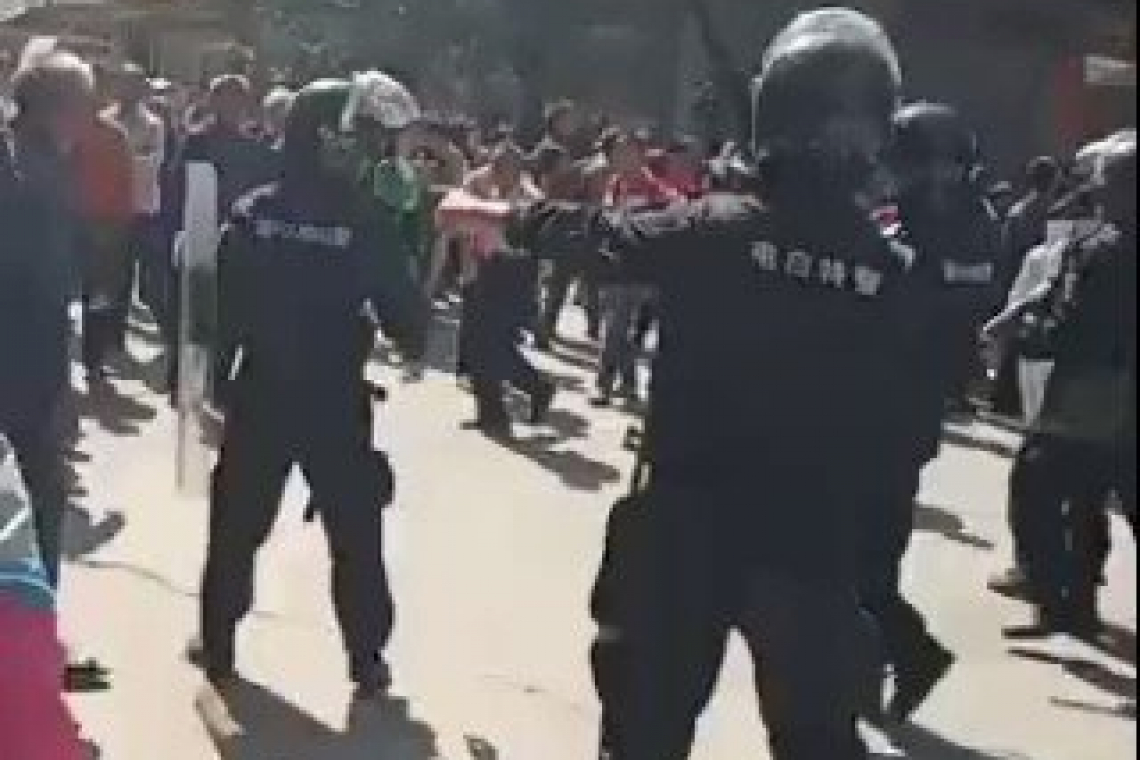 Riots in Mowming city in Guangdong province, China, Nov 28-29 2019