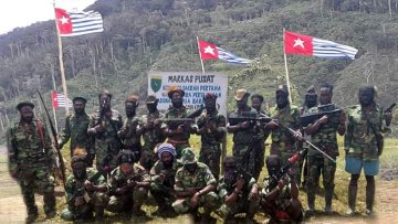 Dec. 1. West Papua military