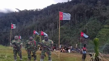 Dec. 1. West Papua military