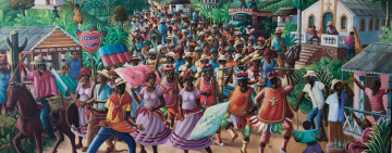 Ритуальниий танець RaRa, Гаіті, 2022